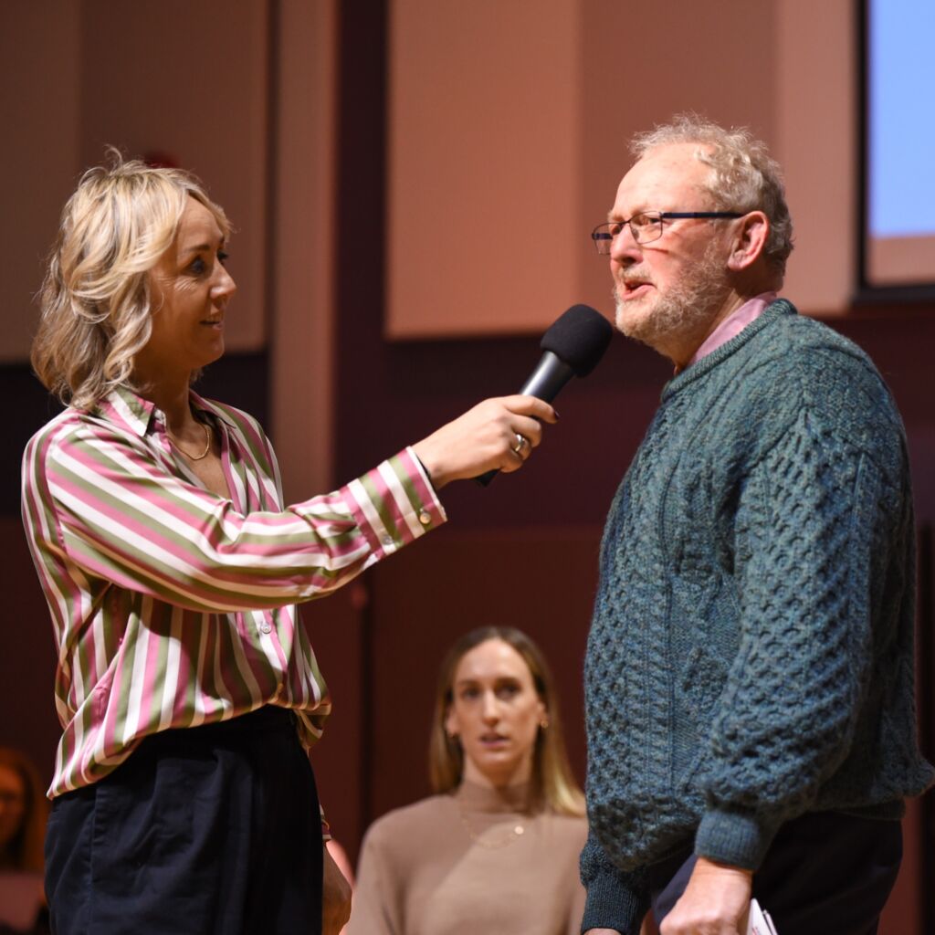 Alison Curbishley Interviewing Peter Venus